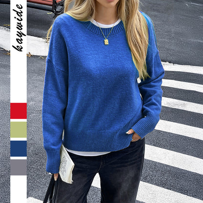 High-grade All-match Wool Sweaters Women's Clothing