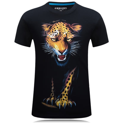 Personalized printed crew neck T-shirt