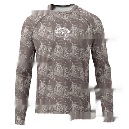 Men's Sun-proof And Breathable Long Sleeve Hood T-shirt