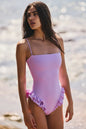 New European And American Flower Bud Sexy Beachwear Bikini