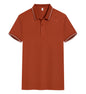 Polo Shirt Short Sleeve Lapel Printing Overalls