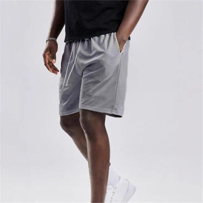 Mens Loose-fitting Quick-drying Workout Shorts For Outdoor Use