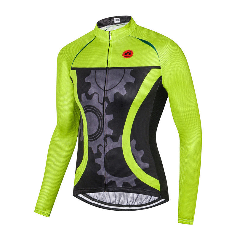 Long sleeved bicycle cycling suit