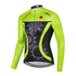 Long sleeved bicycle cycling suit