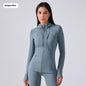 Yoga Clothes Coat Women's Body Shaping And Slim Looking Hooded Zipper