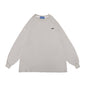 Solid color embroidery small standard long sleeves