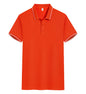 Polo Shirt Short Sleeve Lapel Printing Overalls