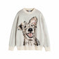 Puppy Sweater Couple Loose And Idle Knitwear