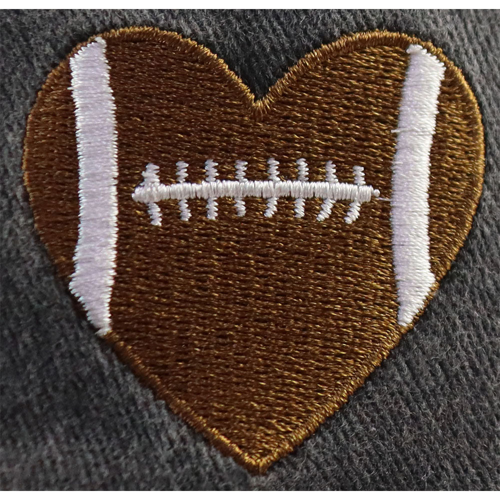 2pcs Football Gifts For Women Men Football Heart Baseball Cap