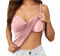 Women's Beauty Back Wireless One-piece Padded Strap Vest Bottoming Shirt