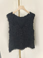 Fashion V-neck Sleeveless Soft Tassel Women's Vest