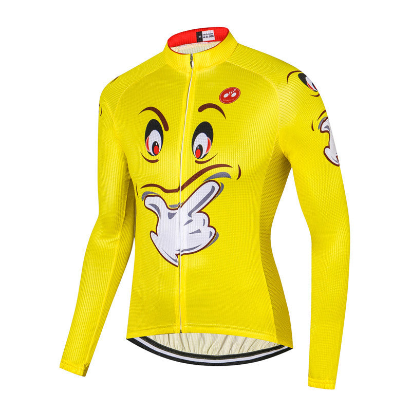 Long sleeved bicycle cycling suit