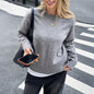 High-grade All-match Wool Sweaters Women's Clothing