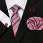 Paisley Series European And American Fashion Tie Three-piece Suit