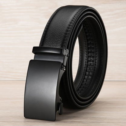 Mens Stylish Versatile And Trendy Business Leather Belt