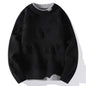 Autumn And Winter Round Neck Sweater Knitwear Men's Clothing Plus Size