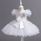 Flower Children's Clothing Children's Wedding Dress Tulle Skirt Summer