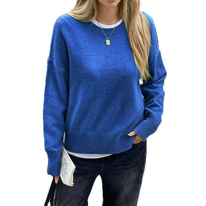 High-grade All-match Wool Sweaters Women's Clothing