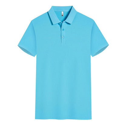 Work Clothes Lapel Short Sleeve