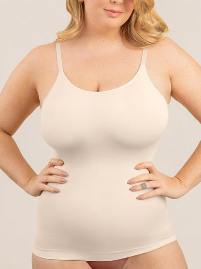 Women's Solid Color Long Sling Slimming Clothes