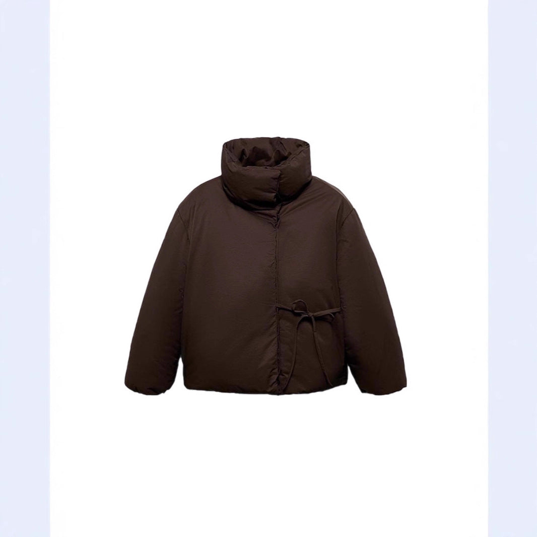 Fashion Autumn And Winter Hit Temperament Double-breasted Kimono Style