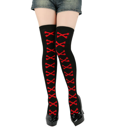 Halloween Party Bones Stockings COS Masquerade Dress Up