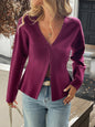 Long Sleeve Vest Women's Sweater