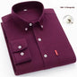 Pure Cotton Washed Oxford Woven Shirts Men