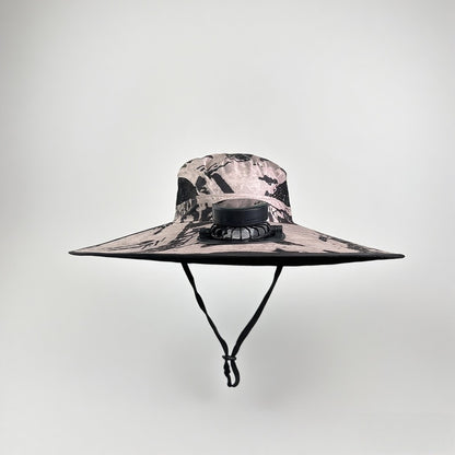 Solar-powered Dual-fan Hat With Dual Power Supply