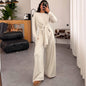Stylish And Comfortable Waist-tied Ribbon Pants Casual Suit