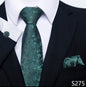 Men's Creative All-match Business Formal Wear Tie Scarf Cuff Buckle Set