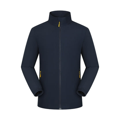 Waterproof Stand Collar Workwear Men's Jacket
