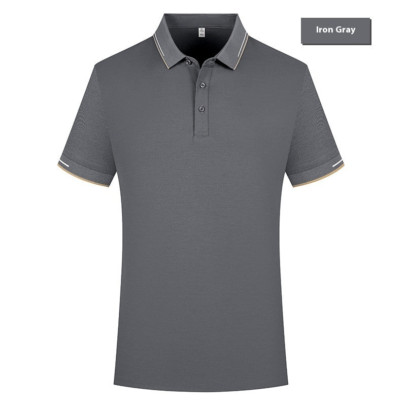 Summer Thin Modal Solona Lapel Polo Shirt