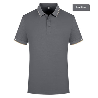 Summer Thin Modal Solona Lapel Polo Shirt