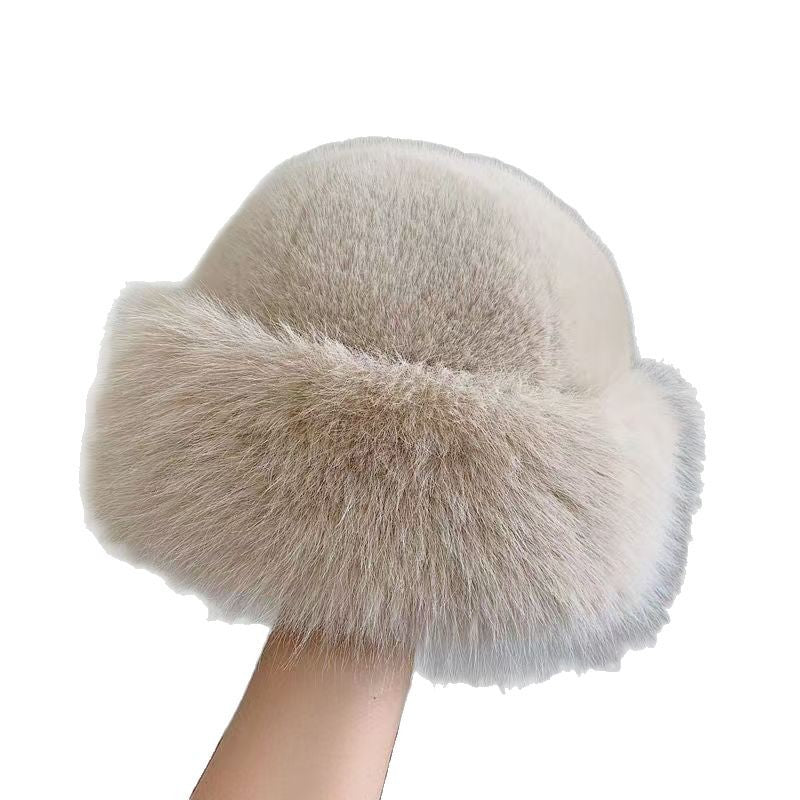New Plush Mongolian Hat For Autumn And Winter Cold-proof And Warm