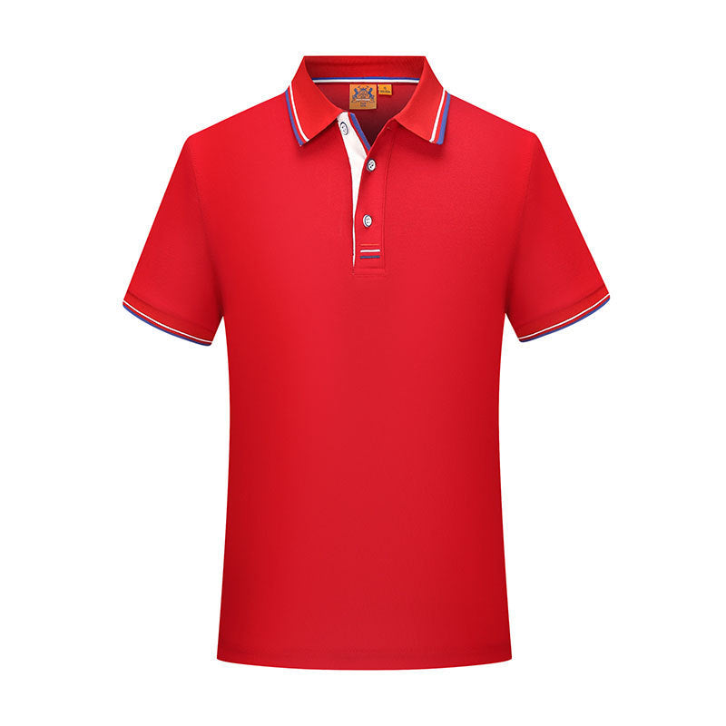 Workwear Uniform Men's Lapel Polo Shirt