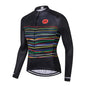 Long sleeved bicycle cycling suit