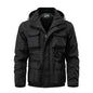 Outdoor Windproof Shell Jacket Loose Plus Size Casual Multi-pocket Workwear Jacket