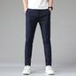 Mens Soft Stretchy Casual Pants In Multiple Colors Preppy Style