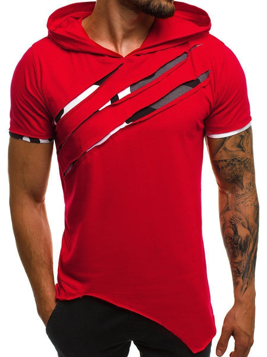 Personalized fitness pleated short sleeves