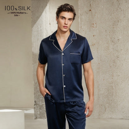 Mumi Heavyweight Silk Pajamas For Men