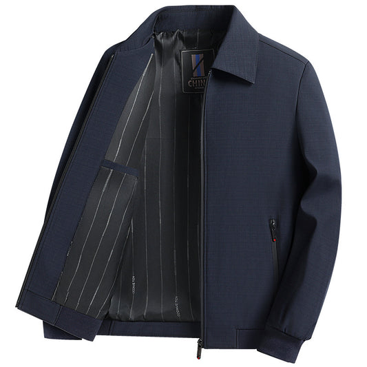 Casual Old Cadre Jacket Lapel Men's Clothing