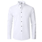 Solid Color Simple Business Thin Lining Shirt