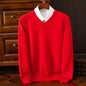 New Men's V-neck Sweater Fashion