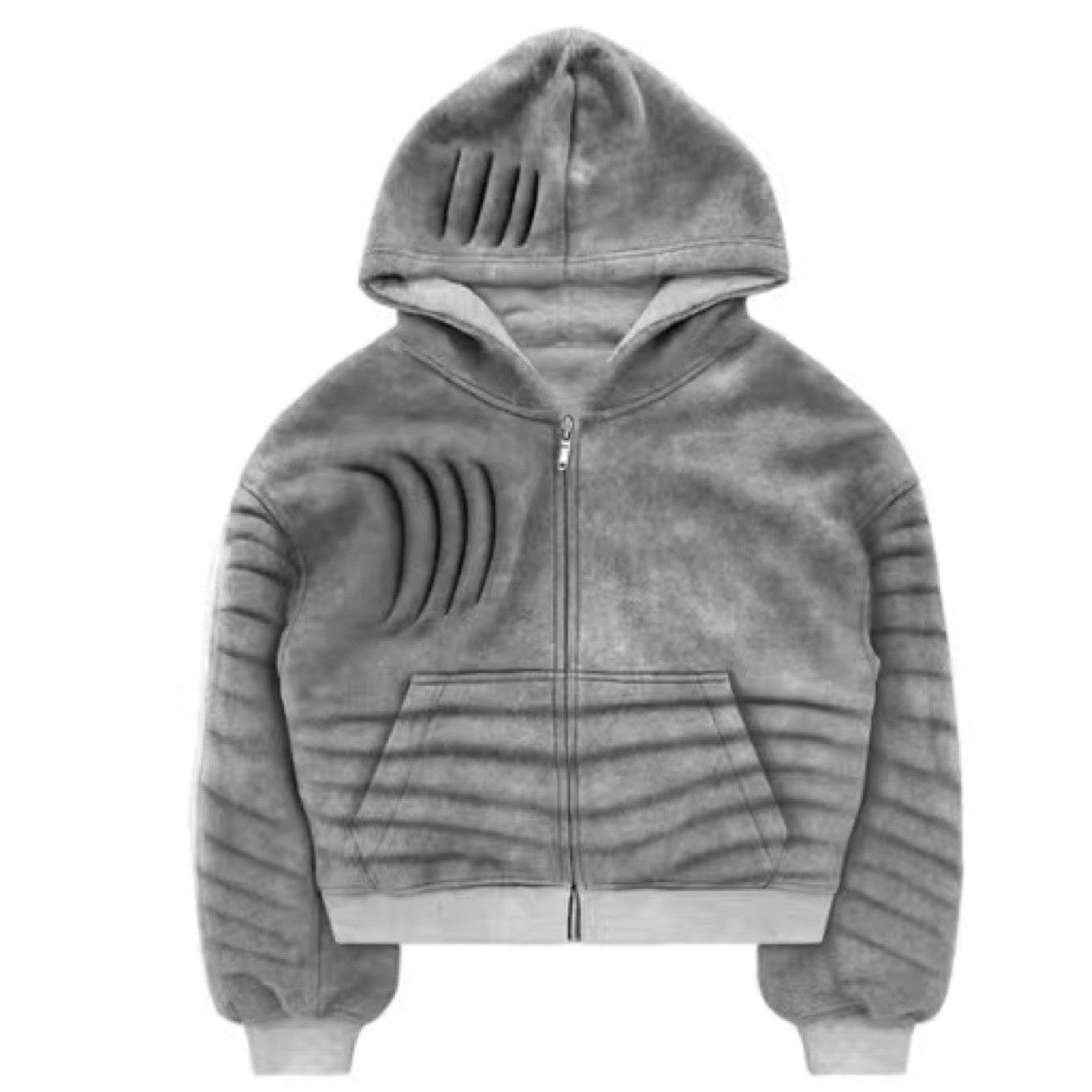 Women's Loose Cotton Double-sided Hooded Sweater