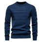 European Size Men's Round Neck Pullover