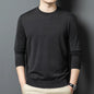 Round Neck Wool T Men's Sweater Skin-friendly