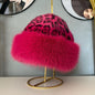 Leopard Print Mongolian Winter Fluffy Hat For Cold Weather