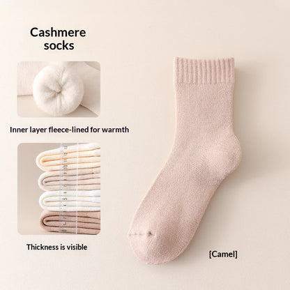 Fleece-lined Thick Sleep Maternity Socks Wool Socks