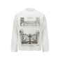 Spring And Autumn Pure Cotton Men And Women Loose Casual Top Long Sleeve